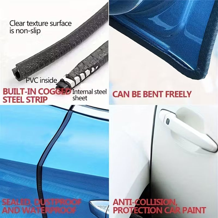 Protector de Borde de Puerta de Coche, Tira Anticolisión para Puertas