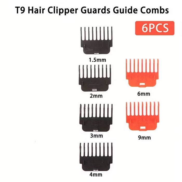 1 juego/6 peines guía de protectores, guías de corte para recortadora