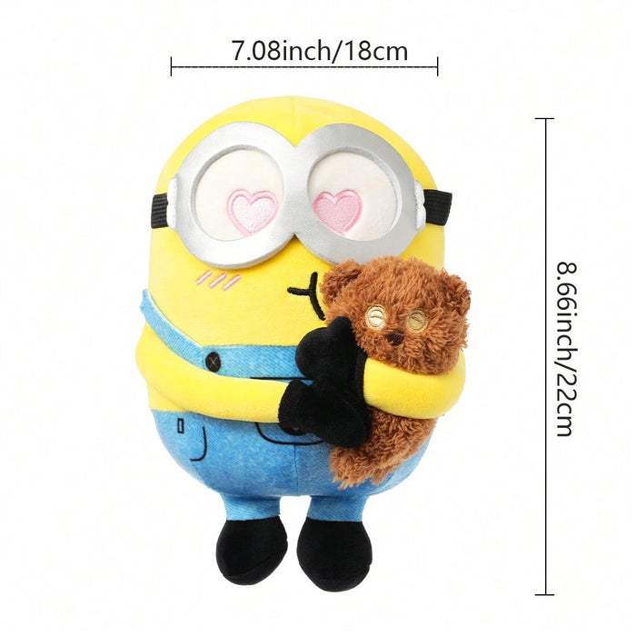 Shein Miniso Bob + Tim Collection 8" (20 cm) Peluche de Bob abrazando a Tim