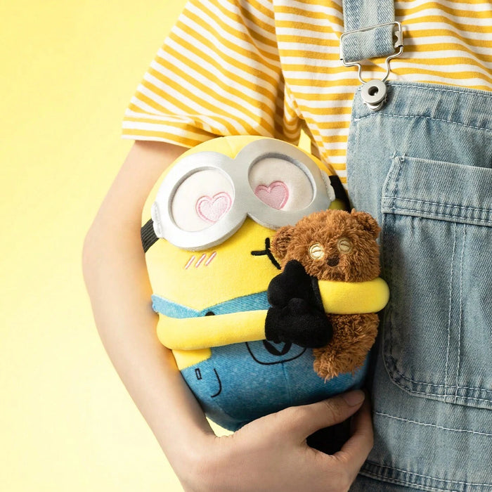 Shein Miniso Bob + Tim Collection 8" (20 cm) Peluche de Bob abrazando a Tim