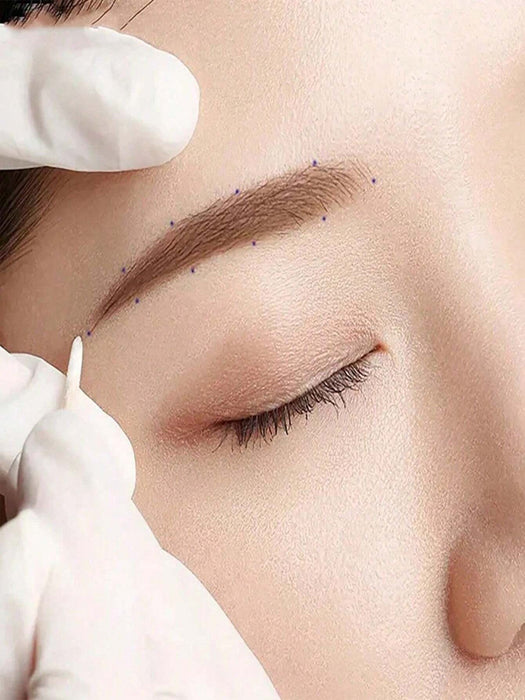 Shein 200 piezas Mini hisopo, herramienta para extensiones de pestañas y tintado de cejas