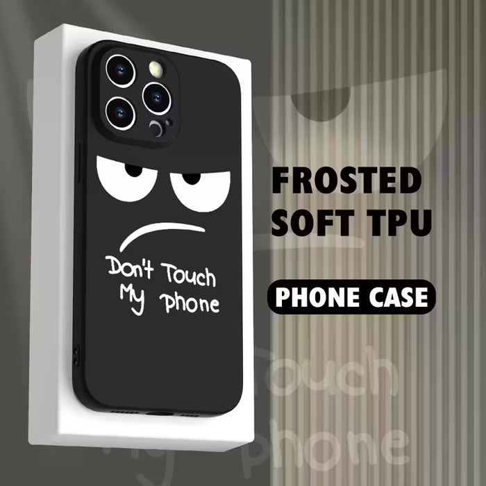Funda para teléfono: No toques mi funda, para iPhone 11 Pro Max
