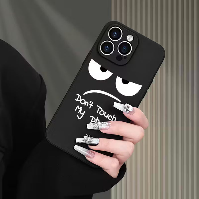 Funda para teléfono: No toques mi funda, para iPhone 11 Pro Max