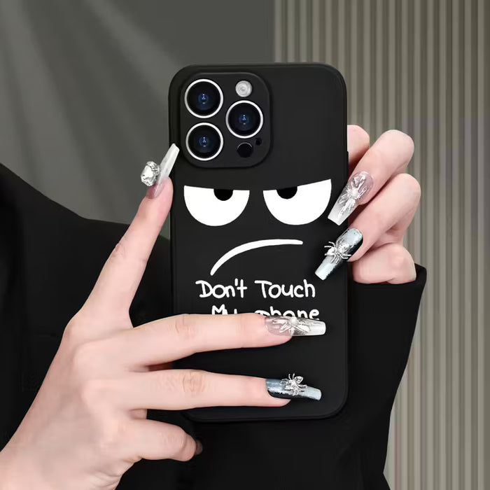 Funda para teléfono: No toques mi funda, para iPhone 11 Pro Max