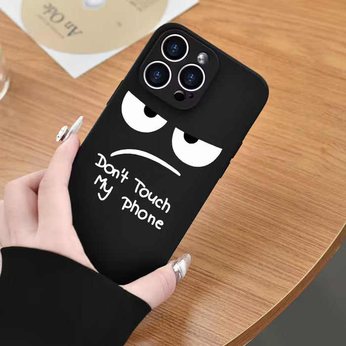 Funda para teléfono: No toques mi funda, para iPhone 11 Pro Max