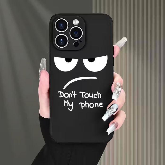 Funda para teléfono: No toques mi funda, para iPhone 11 Pro Max