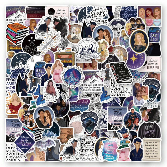 SHEIN 60 piezas Paquete de pegatinas Acotar,  Pegatinas de vinilo con grafitis geniales para scrapbooking