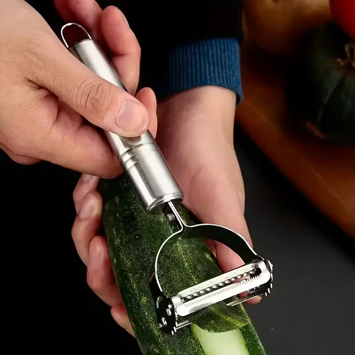 1 Pieza Pelador de Acero Inoxidable, Pelador Universal para Verduras
