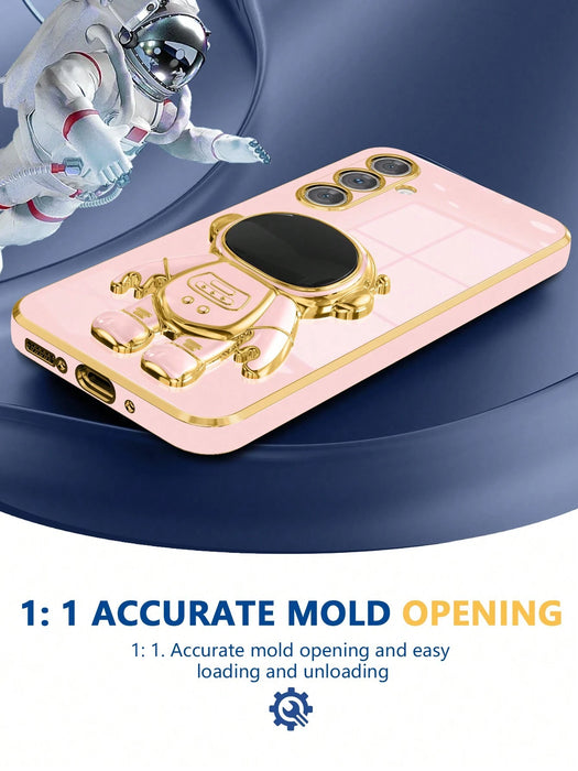 Shein Funda para teléfono con soporte de astronauta compatible con Samsung Galaxi S22