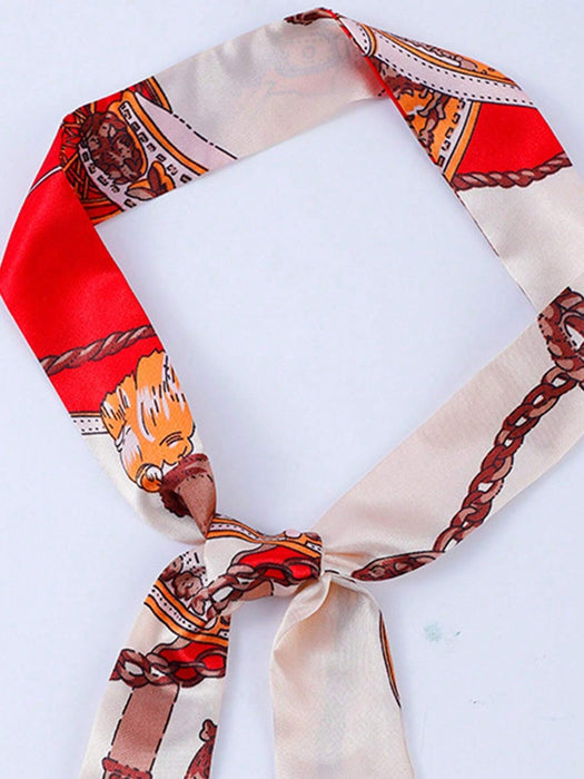 SHEIN Bufanda de seda, pañuelo para el cabello, adecuada para la decoración de bolsos