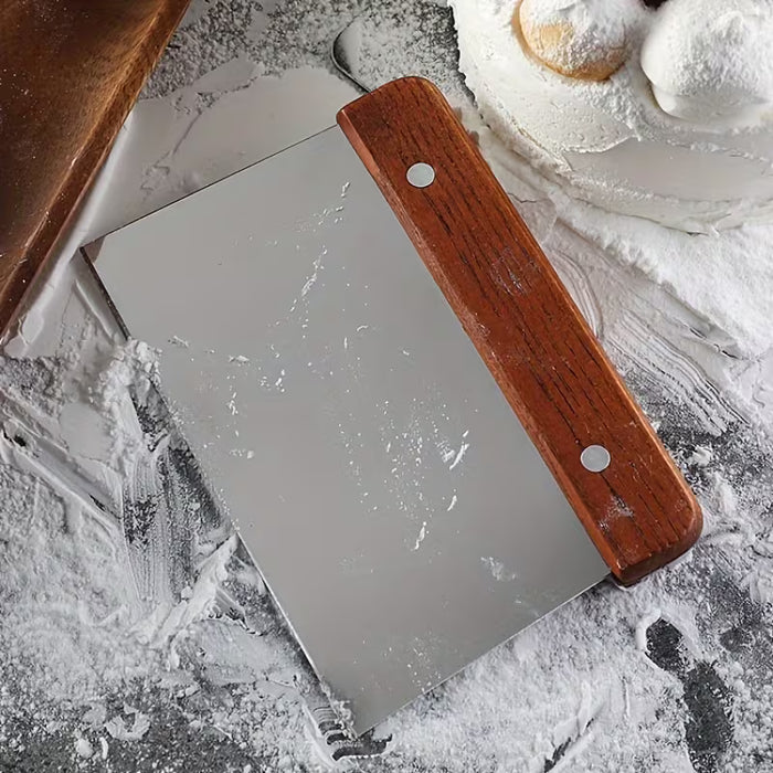 Cuchillo manual para masa de pizza y pan, agarre cómodo