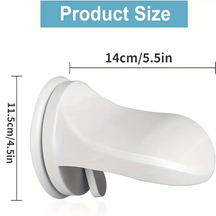 Reposapiés de ducha con ventosa para afeitarse las piernas, pedal antideslizante para baño