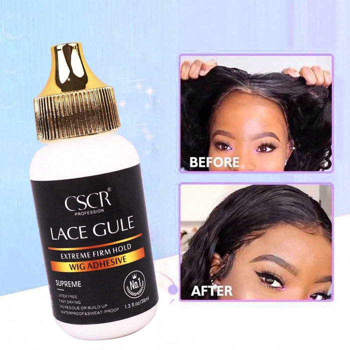 Adhesivo para reemplazo de cabello CSCR de 38 g - Pegamento invisible para pelucas