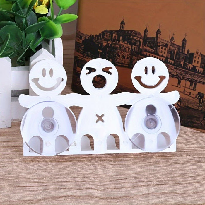 1 pieza de Soporte de Pared para Cepillos de Dientes Ahorrador de Espacio