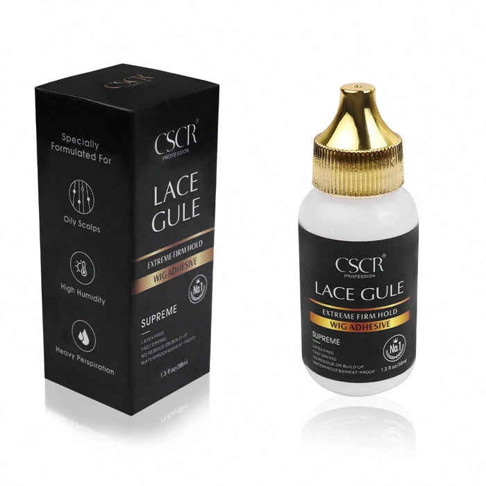 Adhesivo para reemplazo de cabello CSCR de 38 g - Pegamento invisible para pelucas