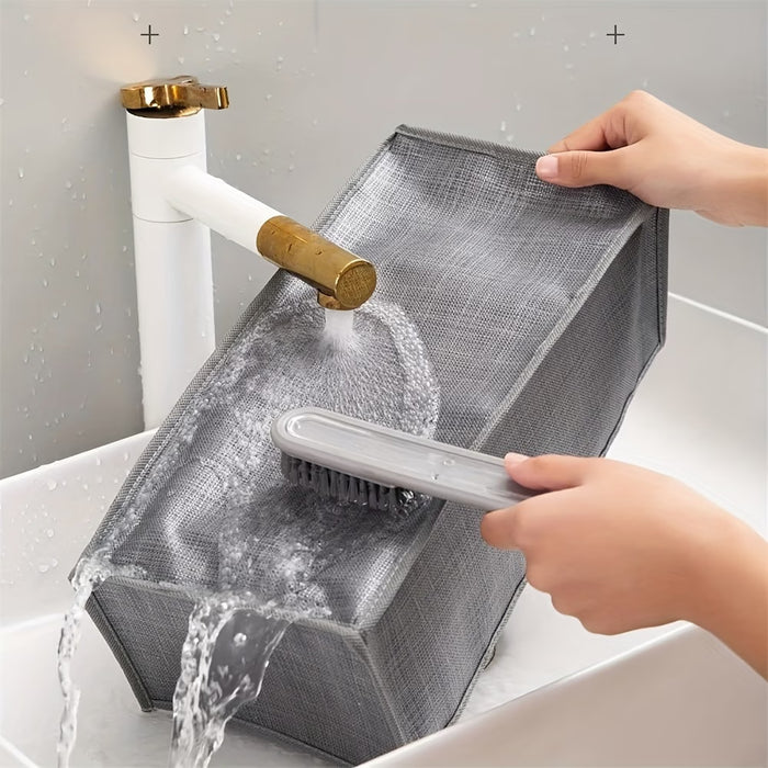 Caja plegable organizadora de 1 pieza para pantalones y jeans, caja de almacenamiento de ropa para armario
