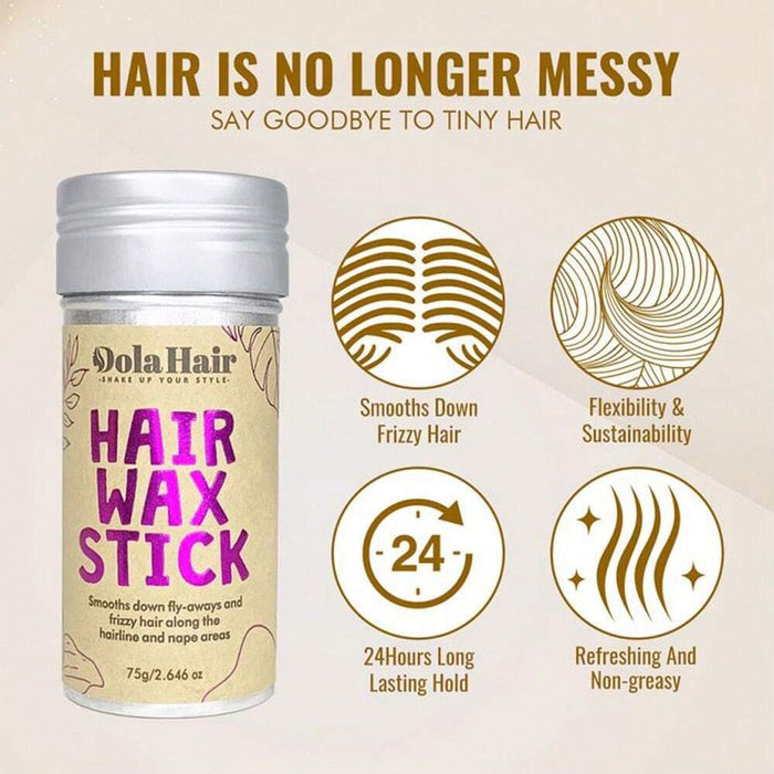 SHEIN Dola Hair 75g Barra de cera para peinado, adecuada para controlar