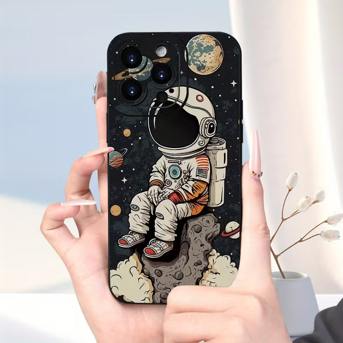Fundas para Teléfono con Estampado de Astronauta para iPhone 12 pro max