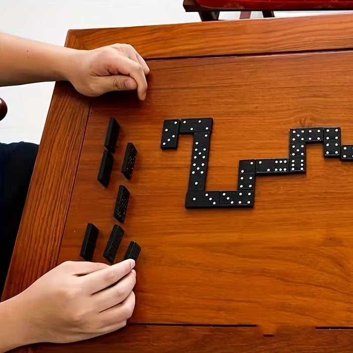 1 Juego de Mesa de 28 Piezas, Divertido Juego de Dominó para Escritorio