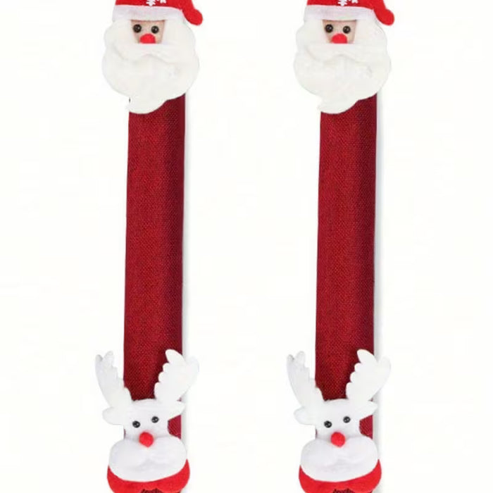 Funda para manija de hogar para fiesta de Navidad, paquete de 1 pieza