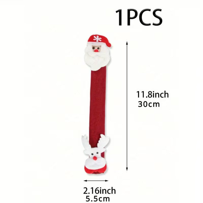 Funda para manija de hogar para fiesta de Navidad, paquete de 1 pieza