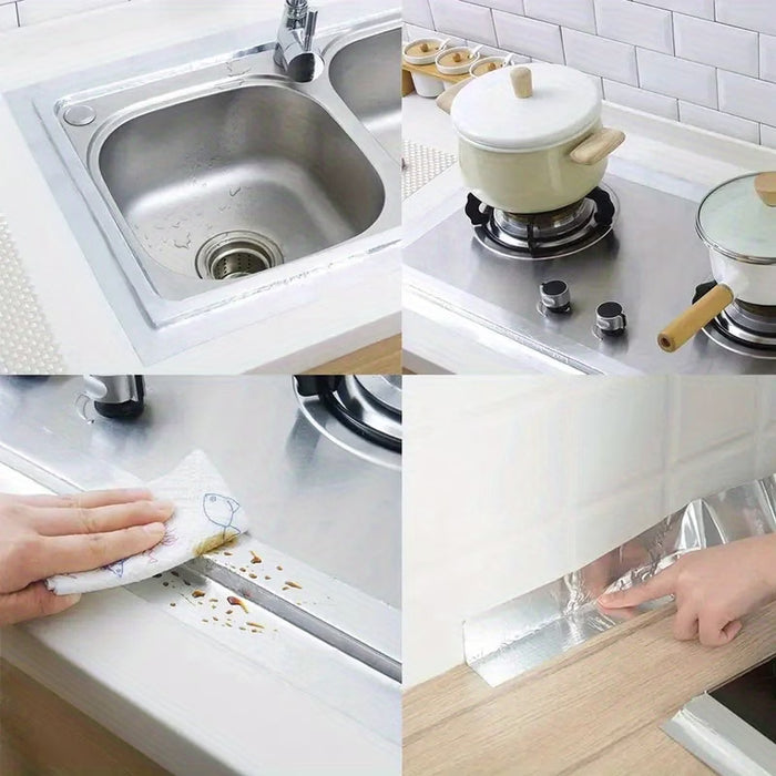 Un Rollo de Cinta de Papel de Aluminio, Tira de Sellado, Cinta de Reparación 3cm*5m