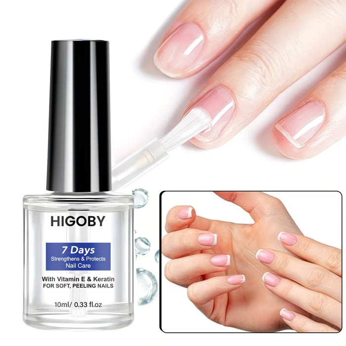 Aceite fortalecedor de Uñas para Cutículas, Uñas y Cuidado de Uñas Secas con Keratina, 10ml