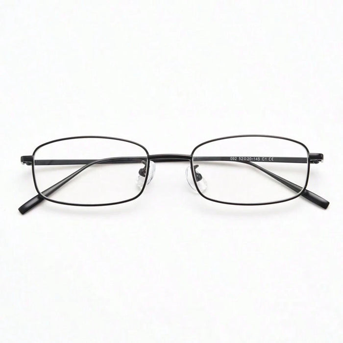 Shein 1 unidad de gafas retro de montura pequeña estilo Y2K con borde negro