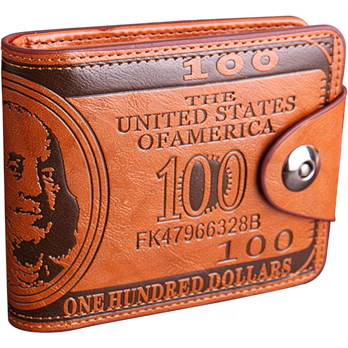 Cartera de Billetes para Hombres, Portatarjetas y Portafotos