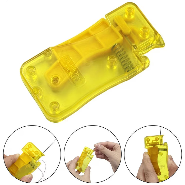 Enhebrador de agujas automático