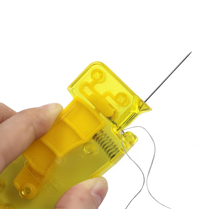 Enhebrador de agujas automático