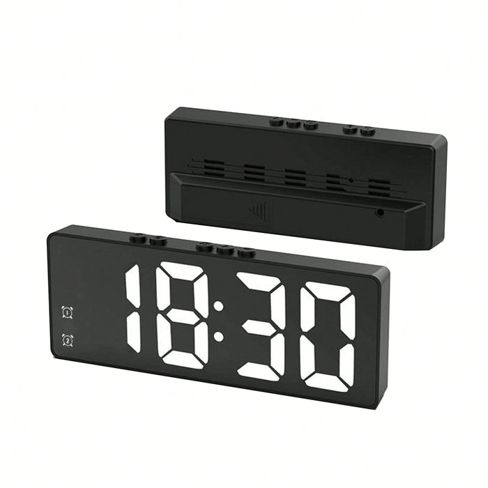 Reloj digital multifuncional LED SZ-810, pantalla grande, reloj despertador