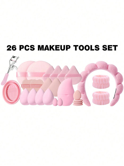 Shein Juego de 56 piezas de brochas de maquillaje