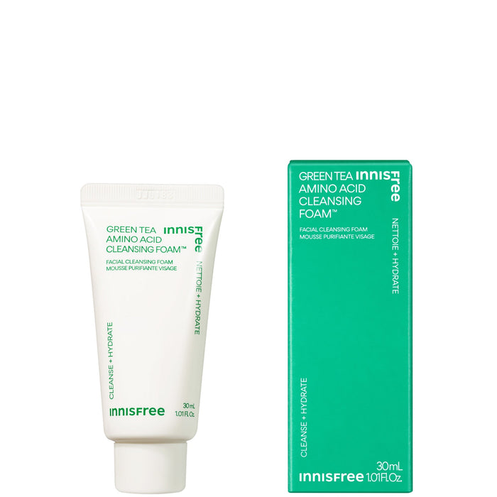 INNISFREE Espuma limpiadora con aminoácidos de té verde 30ML