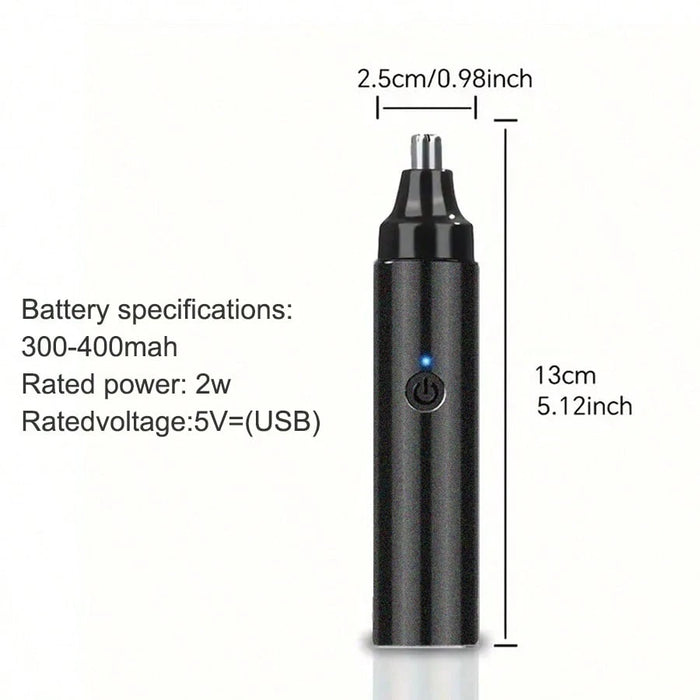 Shein SOKANY Recortadora eléctrica de vello nasal, recortadora de vello nasal y de orejas para hombre