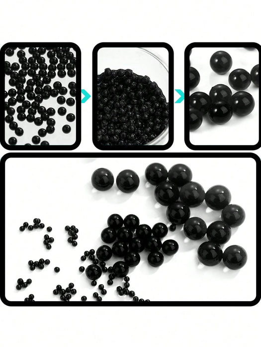 Shein 100.000 piezas de bolas de gel de 7-8 mm, esferas absorbentes de agua para jarrones