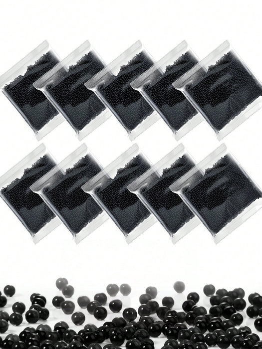 Shein 100.000 piezas de bolas de gel de 7-8 mm, esferas absorbentes de agua para jarrones