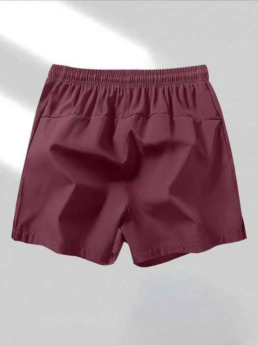 SHEIN 1 pieza Pantalones cortos casuales de secado rápido y transpirables