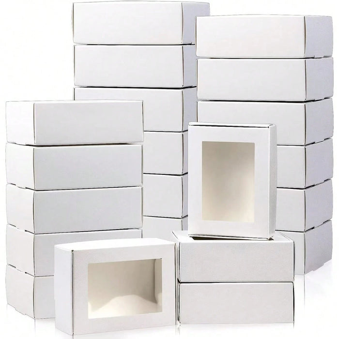 Shein 50 piezas Cajas de regalo con ventana