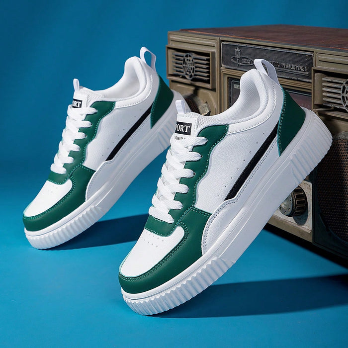 Shein Zapatillas de skate de lona casuales unisex ligeros y versátiles