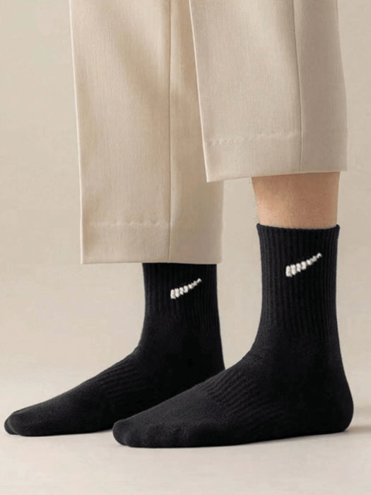 SHEIN 5 de Pares pares de calcetines casuales para hombre