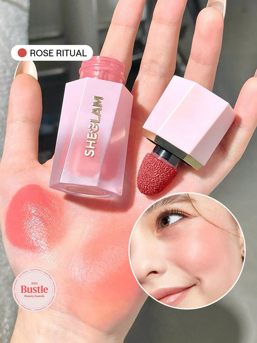 SHEGLAM Color Bloom Colorete líquido acabado mate - Rosa Ritual