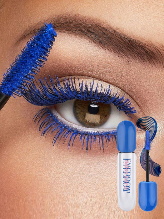 SHEIN Máscara de pestañas azul - Resistente al agua para looks de fiesta