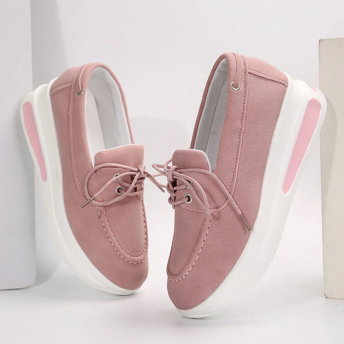 Mocasines para mujer con suela flexible, parte superior suave y ligeros