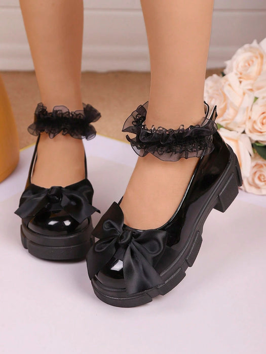 SHEIN 1 par de zapatos Mary Jane nuevos para primavera/otoño para niñas