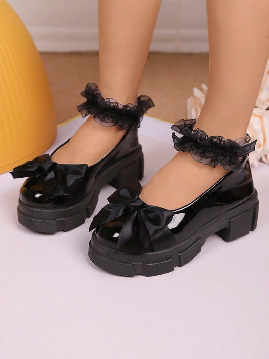 SHEIN 1 par de zapatos Mary Jane nuevos para primavera/otoño para niñas