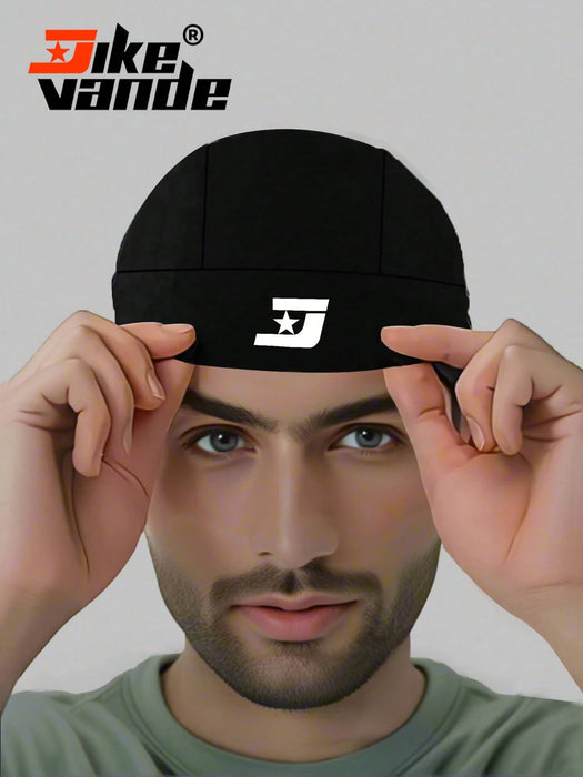 Shein jike vande 1 piezas Forro de gorro de cráneo de material textil transpirable y refrescante