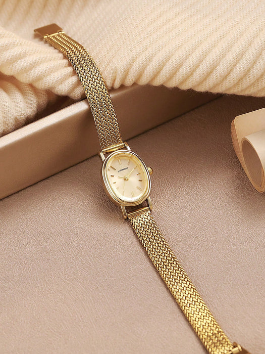 SHEIN LIANDU LIANDU Reloj de mujer de moda creativo multifuncional compacto