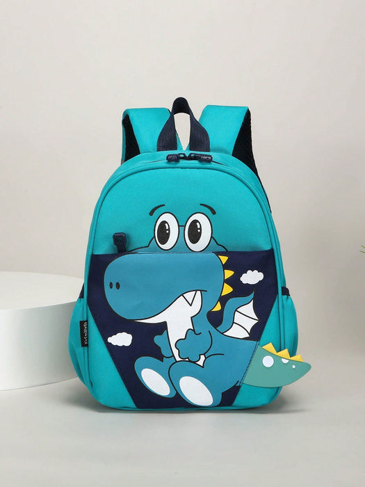 SHEIN 1 pieza Mochila de nailon de unicolor de moda, diseño estilo