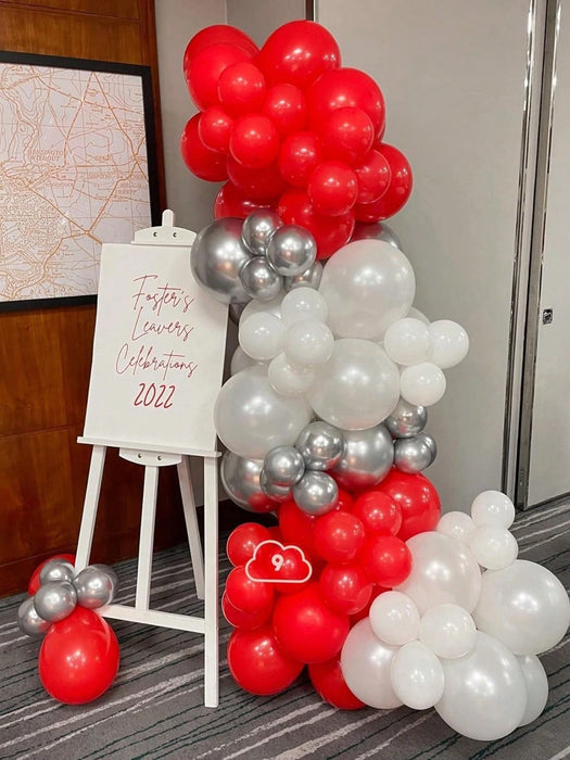 Juego de 50 globos rojos textura mate de primera calidad de 5 pulgadas